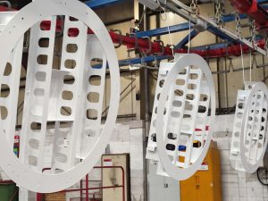 sheet metal fabricator powdercoating