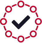 end-to-end-service Tick icon
