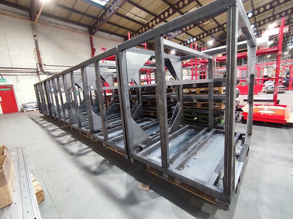 Heavy machinery parts fabricated Sheet metal fabrication