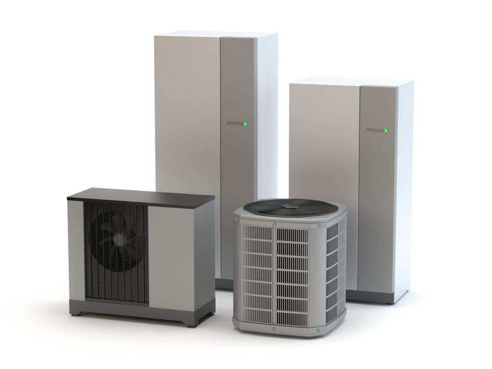 variety of heat pump enclosures